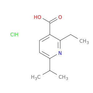 2-Ethyl-6-(propan-2-yl)pyridine-3-carboxylic acid hydrochloride