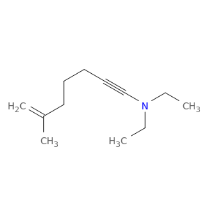 6-Hepten-1-yn-1-amine, N,N-diethyl-6-methyl-