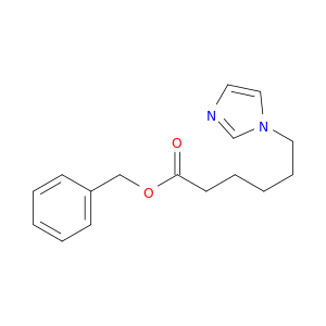1H-Imidazole-1-hexanoic acid, phenylmethyl ester