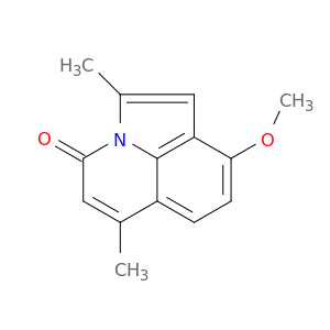 4H-Pyrrolo[3,2,1-ij]quinolin-4-one,9-methoxy-2,6-dimethyl-