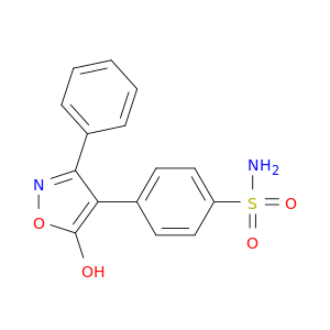 Benzenesulfonamide, 4-(5-hydroxy-3-phenyl-4-isoxazolyl)-