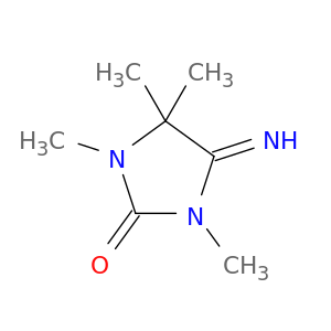 2-Imidazolidinone, 5-imino-1,3,4,4-tetramethyl-