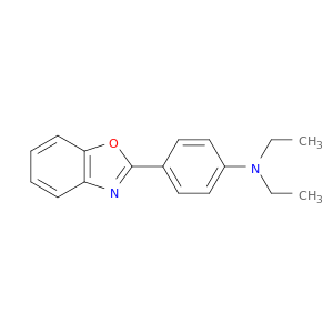 Benzenamine, 4-(2-benzoxazolyl)-N,N-diethyl-