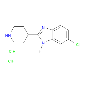 6-氯-2-(4-哌啶基)-1H-苯并咪唑二盐酸盐