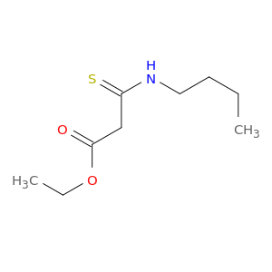 Propanoic acid, 3-(butylamino)-3-thioxo-, ethyl ester
