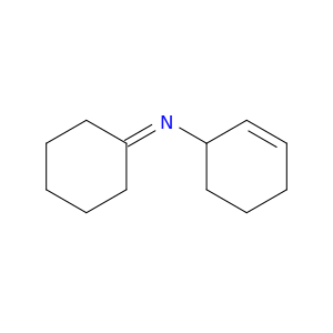 2-Cyclohexen-1-amine, N-cyclohexylidene-