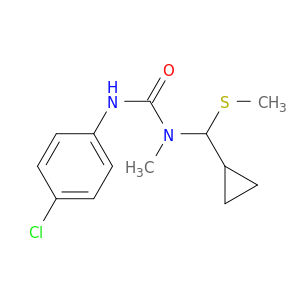 Urea, N'-(4-chlorophenyl)-N-[cyclopropyl(methylthio)methyl]-N-methyl-