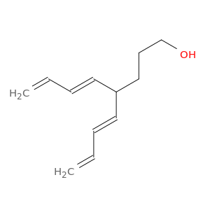 5,7-Octadien-1-ol, 4-(1E)-1,3-butadien-1-yl-, (5E)-