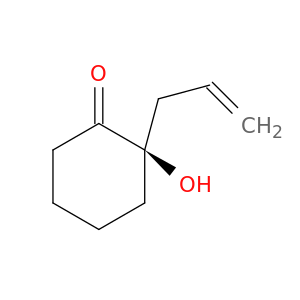 Cyclohexanone, 2-hydroxy-2-(2-propenyl)-, (2R)-