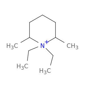 Piperidinium, 1,1-diethyl-2,6-dimethyl-