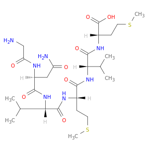 L-Methionine, glycyl-L-asparaginyl-L-valyl-L-methionyl-L-valyl-