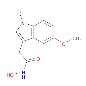 1H-Indole-3-acetamide, N-hydroxy-5-methoxy-