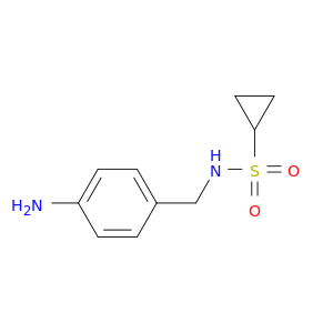 N-[(4-氨基苯基)甲基]环丙烷磺胺酰胺