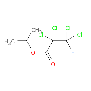 Propanoic acid, 2,2,3,3-tetrachloro-3-fluoro-, 1-methylethyl ester