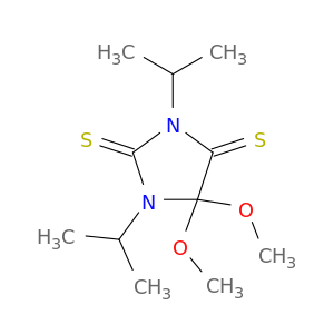 5,5-dimethoxy-1,3-dipropan-2-yl-imidazolidine-2,4-dithione
