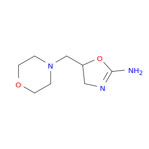 2-Oxazolamine, 4,5-dihydro-5-(4-morpholinylmethyl)-