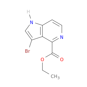 3-Bromo-5-azaindole-4-carboxylic Acid Ethyl Ester