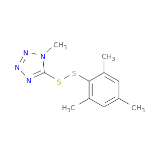 MESITYL 1-METHYL-1H-TETRAAZOL-5-YL DISULFIDE