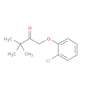 2-Butanone, (chlorophenoxy)-3,3-dimethyl-