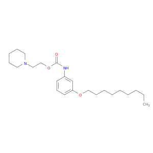Carbamic acid, [3-(nonyloxy)phenyl]-, 2-(1-piperidinyl)ethyl ester