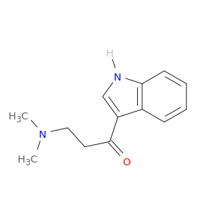 1-Propanone,3-(dimethylamino)-1-(1H-indol-3-yl)-