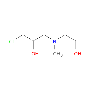 2-Propanol, 1-chloro-3-[(2-hydroxyethyl)methylamino]-