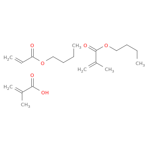 2-Methyl-2-propenoic acid, butyl 2-propenoate, butyl 2-methyl-2-propenoate polymer