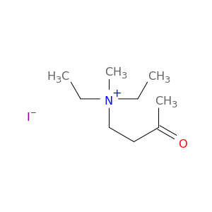 1-Butanaminium, N,N-diethyl-N-methyl-3-oxo-, iodide