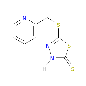 1,3,4-Thiadiazole-2(3H)-thione, 5-[(2-pyridinylmethyl)thio]-