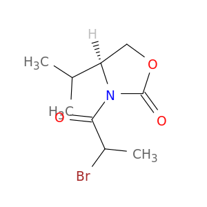 2-Oxazolidinone, 3-(2-bromo-1-oxopropyl)-4-(1-methylethyl)-, (4S)-