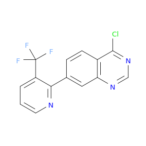 4-氯-7-[3-(三氟甲基)-2-吡啶基]喹唑啉