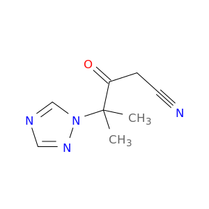 4-METHYL-3-OXO-4-(1H-1,2,4-TRIAZOL-1-YL)PENTANENITRILE