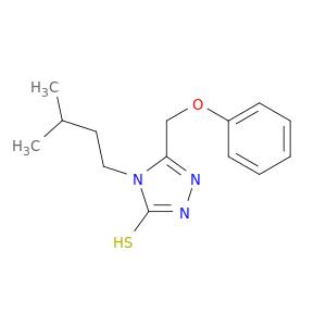 4-(3-Methylbutyl)-5-(phenoxymethyl)-4H-1,2,4-triazole-3-thiol
