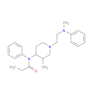 Propanamide,N-[3-methyl-1-[2-(methylphenylamino)ethyl]-4-piperidinyl]-N-phenyl-