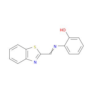 Phenol, 2-[(2-benzothiazolylmethylene)amino]-