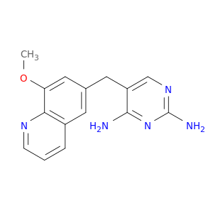 2,4-Pyrimidinediamine, 5-[(8-methoxy-6-quinolinyl)methyl]-