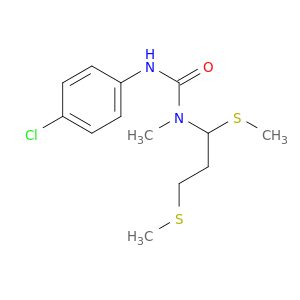 Urea, N-[1,3-bis(methylthio)propyl]-N'-(4-chlorophenyl)-N-methyl-