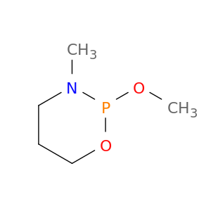 2H-1,3,2-Oxazaphosphorine, tetrahydro-2-methoxy-3-methyl-