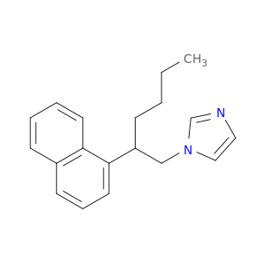 1H-Imidazole, 1-[2-(1-naphthalenyl)hexyl]-
