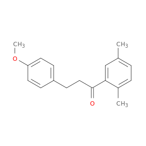 1-丙酮,1-(2,5-二甲基苯基)-3-(4-甲氧基苯基)-