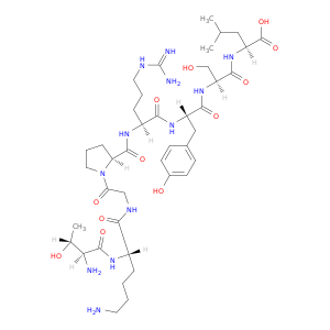 L-Leucine, L-threonyl-L-lysylglycyl-L-prolyl-L-arginyl-L-tyrosyl-L-seryl-
