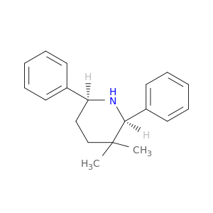 Piperidine, 3,3-dimethyl-2,6-diphenyl-, cis-