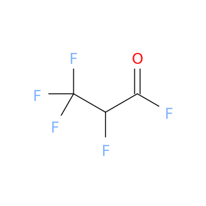 Propanoyl fluoride, 2,3,3,3-tetrafluoro-