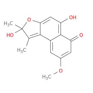 2,5-dihydroxy-8-methoxy-1,2-dimethylnaphtho[2,1-b]furan-6(2h)-one