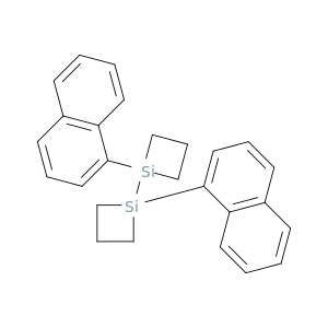 Bisilacyclobut-1-yl, 1,1'-di-1-naphthalenyl-