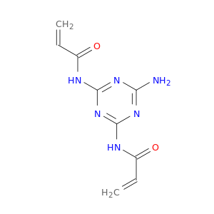 2-Propenamide, N,N'-(6-amino-1,3,5-triazine-2,4-diyl)bis-