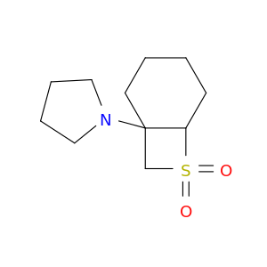1-(7,7-dioxido-7-thiabicyclo(4.2.0)oct-1-yl)pyrrolidine