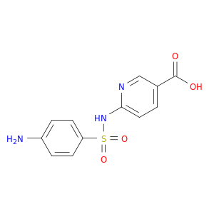 3-Pyridinecarboxylic acid, 6-[[(4-aminophenyl)sulfonyl]amino]-
