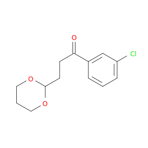 1-(3-氯苯基)-3-(1,3-二氧基-2-基)-1-丙酮