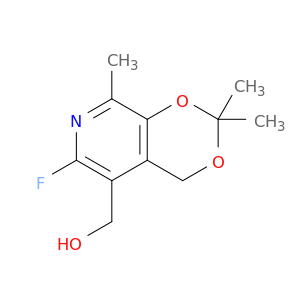 4H-1,3-Dioxino[4,5-c]pyridine-5-methanol, 6-fluoro-2,2,8-trimethyl-